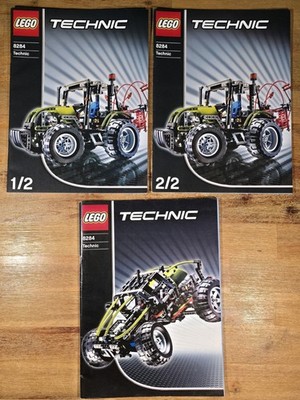 Original instructions LEGO Technic 8284 - large tractor/dune buggy, mint condition