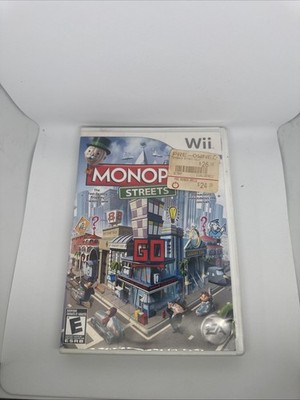 Monopoly Streets Nintendo Wii 2010 Edition Complete Tested