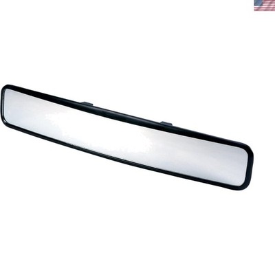 K Source 18'' Wide Angle Clip-On Rear View Mirror - Enhance Safety & Visibility