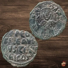 Byzantine Follis coin - Theophilus (829-842) Constantinople (Sear 1667) #T427