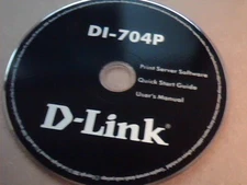 D-Link DI-704P : Print Server Software, Quick Start Guide, User's Manual 