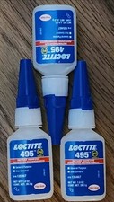 Loctite 495 Instant Adhesive ,Henkel, 1 Oz, Clear, Exp 12/25 Lot Of 3