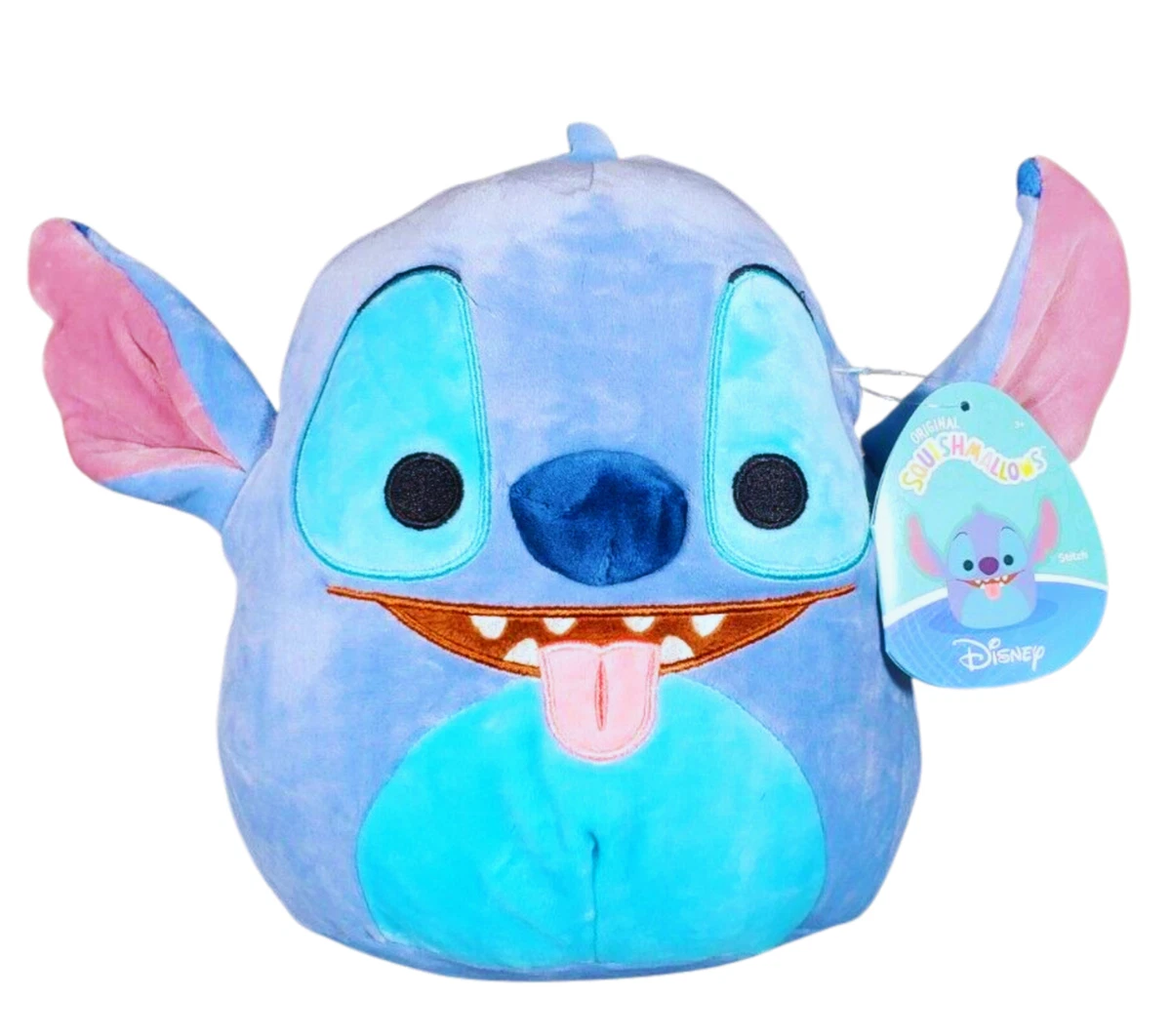 Squishmallow Disney STITCH 7 Plush, Tongue Out Lilo & Stitch Disney  Character