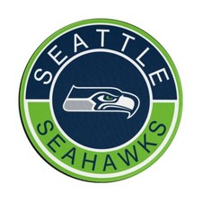 Seattle Seahawks Round Mouse Pad 8in Non Slip Rubber Mouse Pad fans Gift