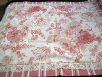 Pink Roses Pillow Sham Jc Penney Home Collection Cottage Floral Standard Cotton Pink Roses Pillow Sham Jc Penney Home Collection Cottage Floral Standard Cotton