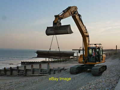 Foto 12x8 funktioniert noch Portslade am Meer fast halb acht nachts c2015