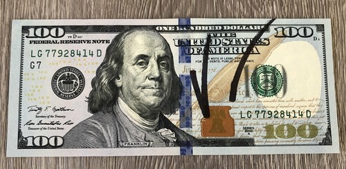 VINCE MCMAHON WWE WWF SIGNED $100 DOLLAR BILL w/EXACT PROOF & BECKETT BAS COA - Picture 2 of 4