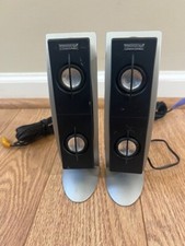 Altec Lansing Multimedia Speaker System Model 4100 Left  Right- High quality