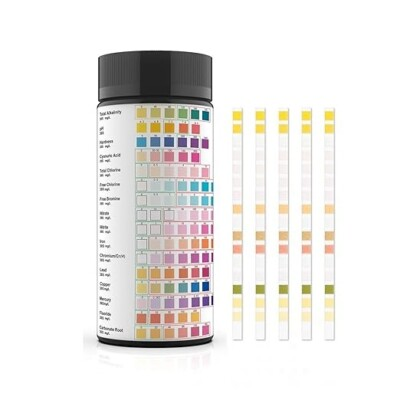 #ad #ad 16 in 1 Drinking Water Test Kit Strips 100 cnt. Home Water Quality Test for Tap $13.99