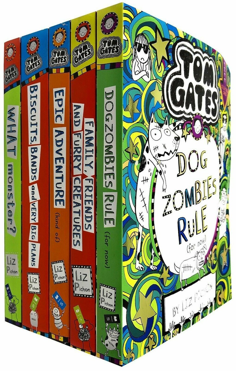 Liz Pichon Tom Gates Series 3 (11-15) Books Collection Set Fiction