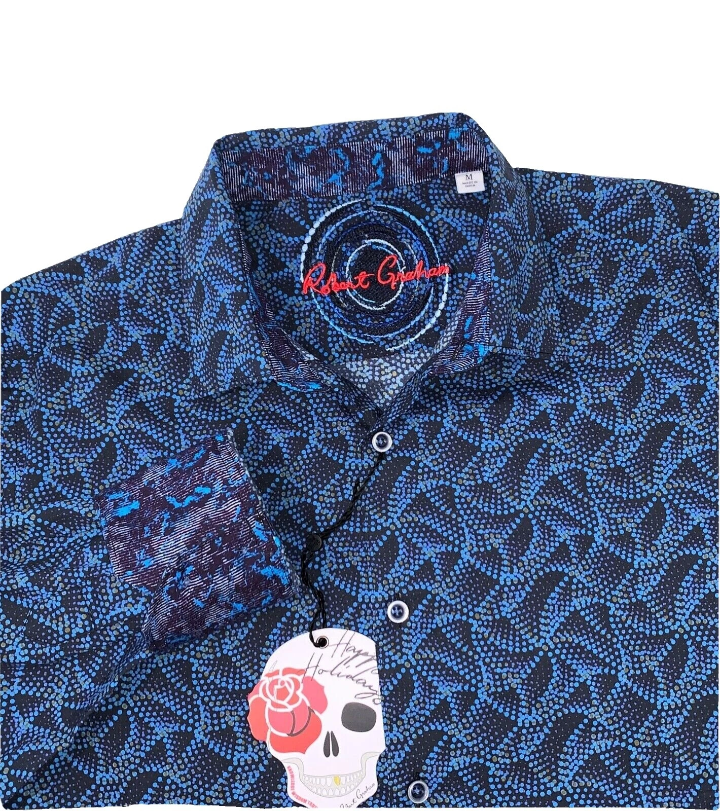 Camisas para hombre Robert Graham geométricas informales con botones