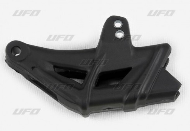Patin guide chaine UFO pour KTM EXC 300 évitant les déraillements de transmission