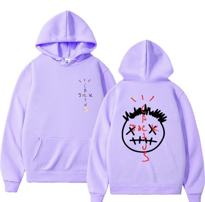 *BRAND NEW* Travis Scott 'Cactus Jack' x Hoodie  (S-3XL) Lavender 