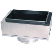 14 in. x 6 in. to 8 in. insulated register box