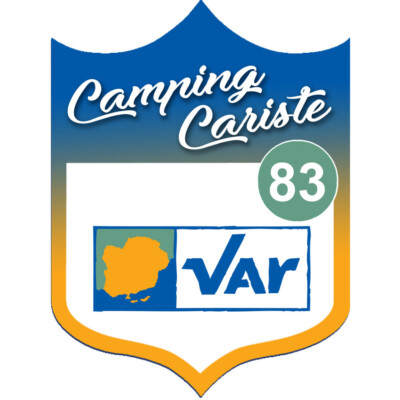 Sticker Autocollant Blason Camping Breton - 10x7.5 Cm - Déco Sticker Personnalisé