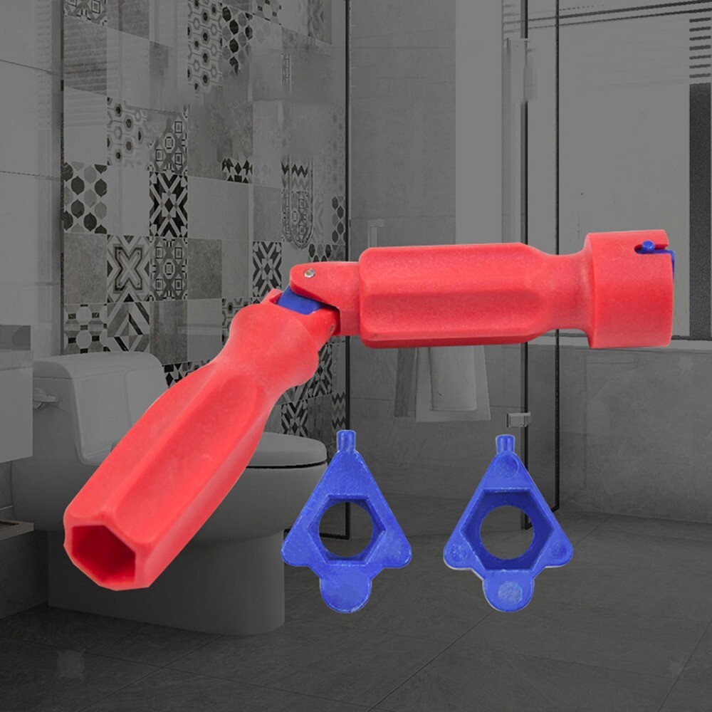 Toilet Seat Wrench Toilet Bowl Accessory Fixed Tools Portable Wrench