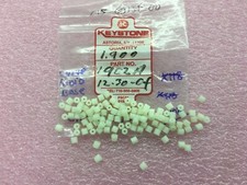 53 PIECE LOT 1902A, KEYSTONE, HEX STANDOFF 4-40 NYLON 1/4", ROHS