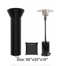Patio Heater Covers Waterproof with Zipper Storage Bag Heavy Duty