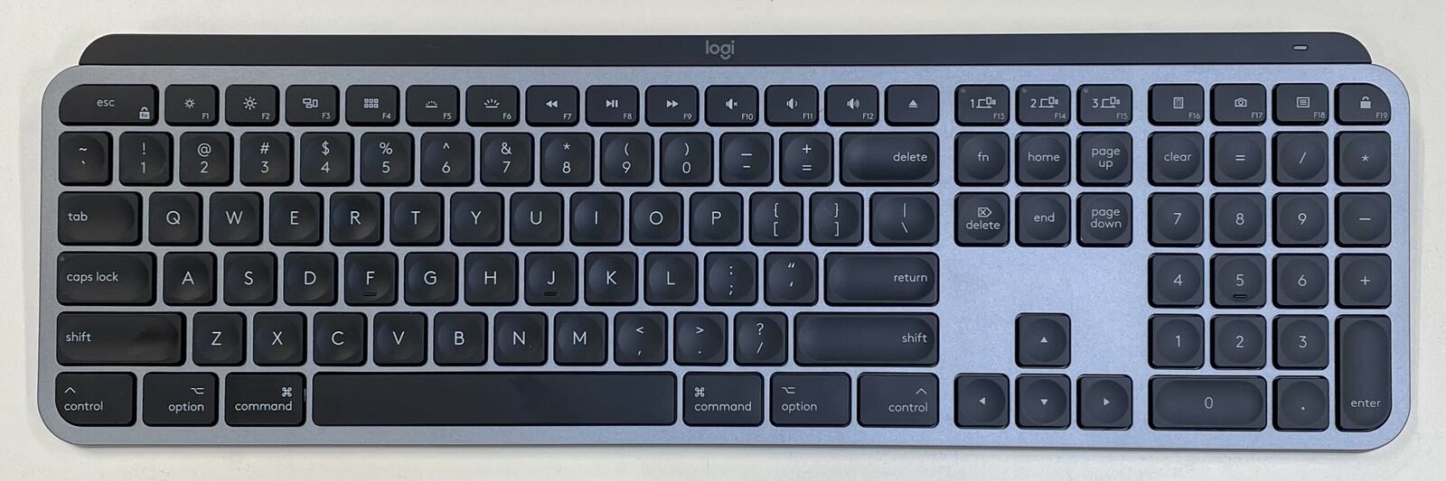 Logitech MX Keys For Mac Advanced Wireless Keyboard SLV, Backlit