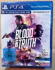 VR Blood & Truth Blood  (PS4) - NEW SEALED   ***REGION 2 -IMPORT***