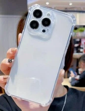 Telefono Protector Cober Funda Para De Iphone 12 Pro Max Case Cover Transparente