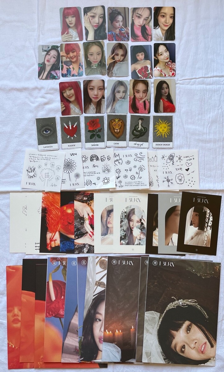 GIDLE I BURN hwaa 火花 ラッキーフォトカード トレカ 【公式通販】