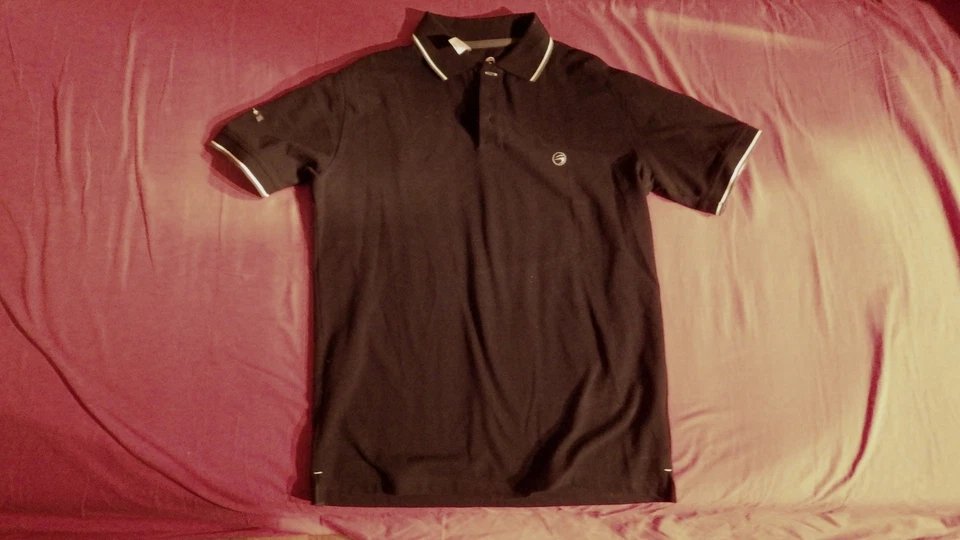 Polo noir Inesis taille M - Photo 1/1