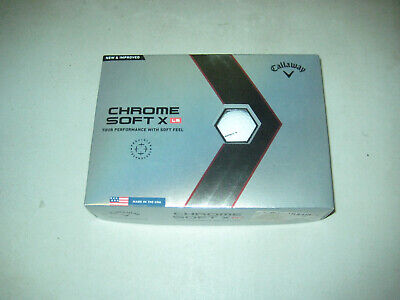 1 dozen BRAND NEW 2022 Callaway Chrome Soft X LS White | eBay 1 dozen BRAND NEW 2022 Callaway Chrome Soft X LS White | eBay
