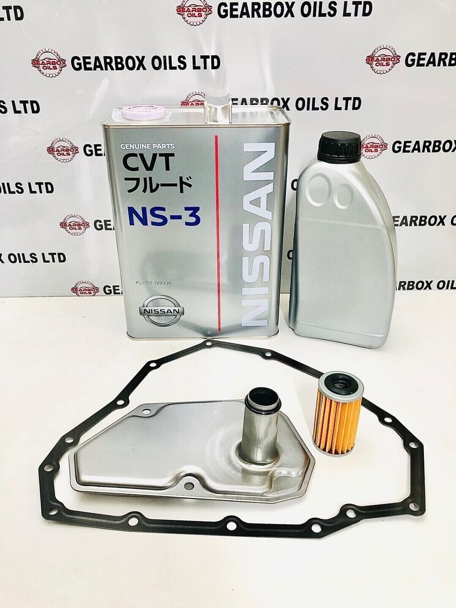 FOR NISSAN QASHQAI CVT JF015E AUTOMATIC GEARBOX OIL NS3 5L EXTRA