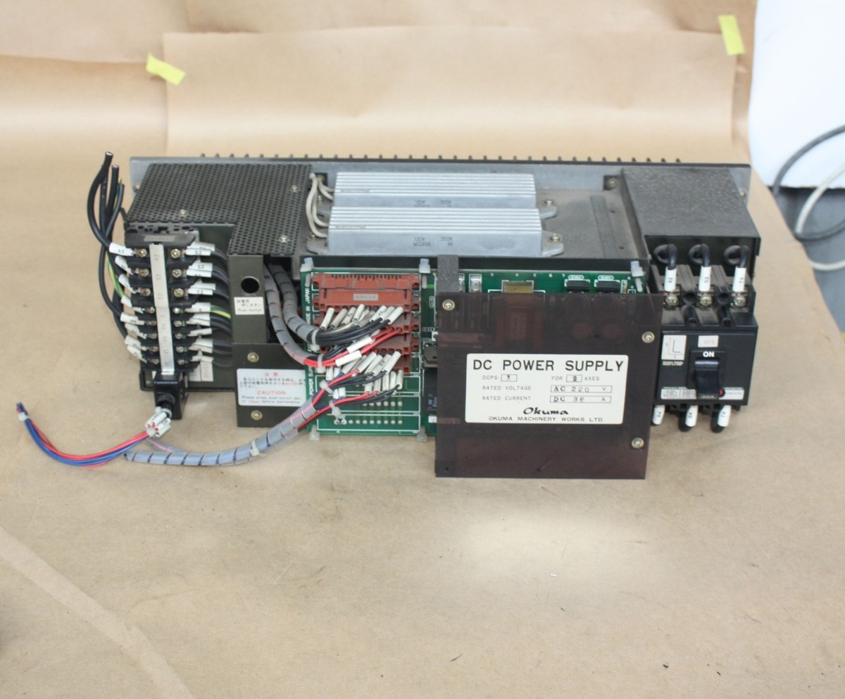 電源ユニット OKUMA DC POWER SUPPLY DCPS-2 FOR 3 AXES OKUMA DC POWER SUPPLY DCPS-1 for 2 AXES AC 220V 36A Okuma