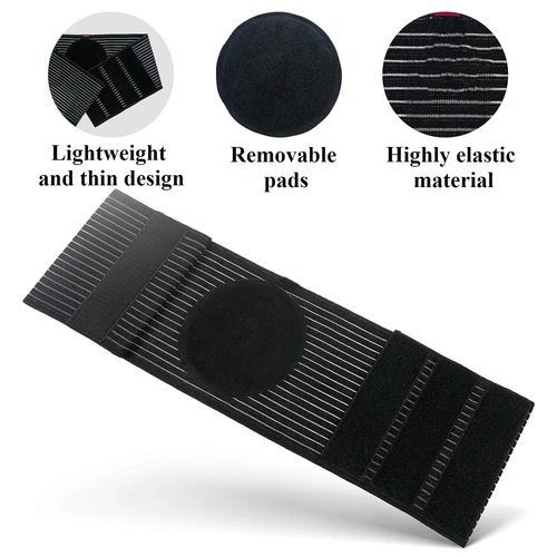 New Umbilical Hernia Belt, Abdominal Support And Compression Pad For Men &women - Picture 5 of 21