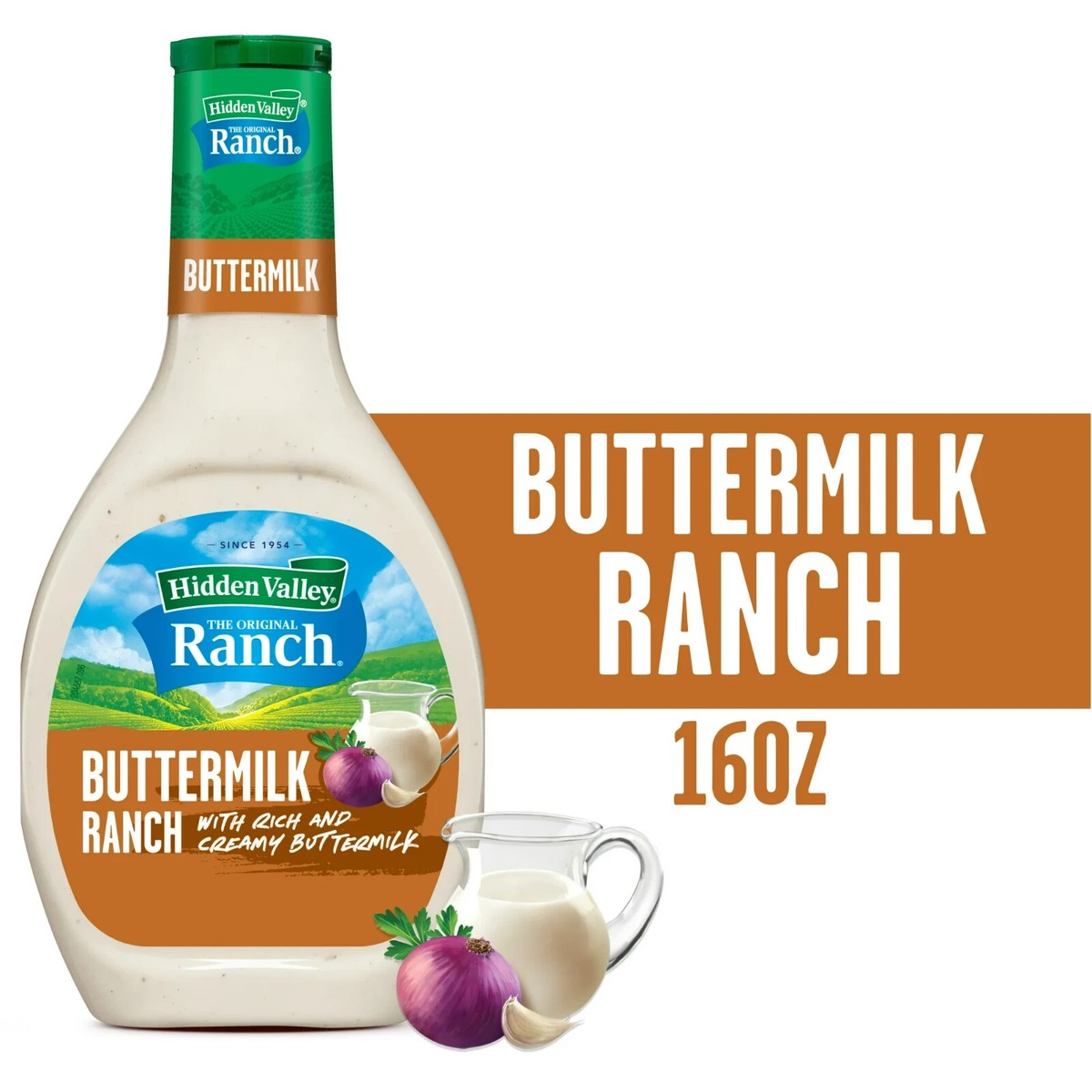 Hidden Valley Gluten Free Buttermilk Ranch Salad Dressing and Topping, 16 fl oz | eBay Hidden Valley Gluten Free Buttermilk Ranch Salad Dressing and Topping, 16 fl oz | eBay