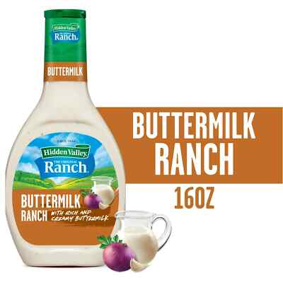 Hidden Valley Gluten Free Buttermilk Ranch Salad Dressing and Topping, 16 fl oz | eBay Hidden Valley Gluten Free Buttermilk Ranch Salad Dressing and Topping, 16 fl oz | eBay