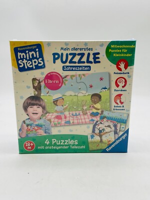 Ravensburger 04559 Mein erstes Puzzle Jahreszeiten mini Steps - NEU & OVP