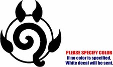 Naruto Futekina Clan 07 Graphic Die Cut decal sticker Car Truck Boat Window 9"