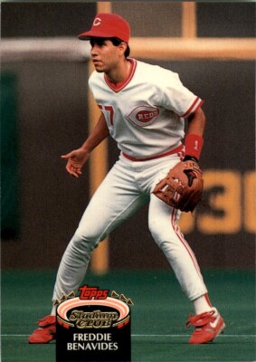 1992 Stadium Club MLB Freddie Benavides #394