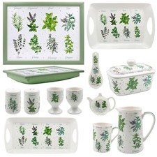 Herb Garden Lap Tray Soft Padded Cushioned Bean Bag TV Dinner Laptop Food Trays