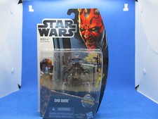 Hasbro Star Wars Clone Wars 3.75 CAD BANE CW4 - NIB