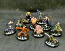 Lot of 10 Wizkids Miniature Game Pieces