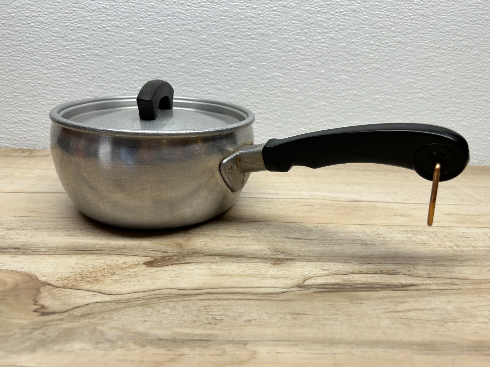 Vtg Solid Aluminum Ware Ever 1.5 Qt Saucepan Casserole With Lid Made In USA