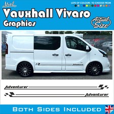 SWB Vauxhall Vivaro Motorhome Camper Decals Stickers Van Graphics NO P&P 389