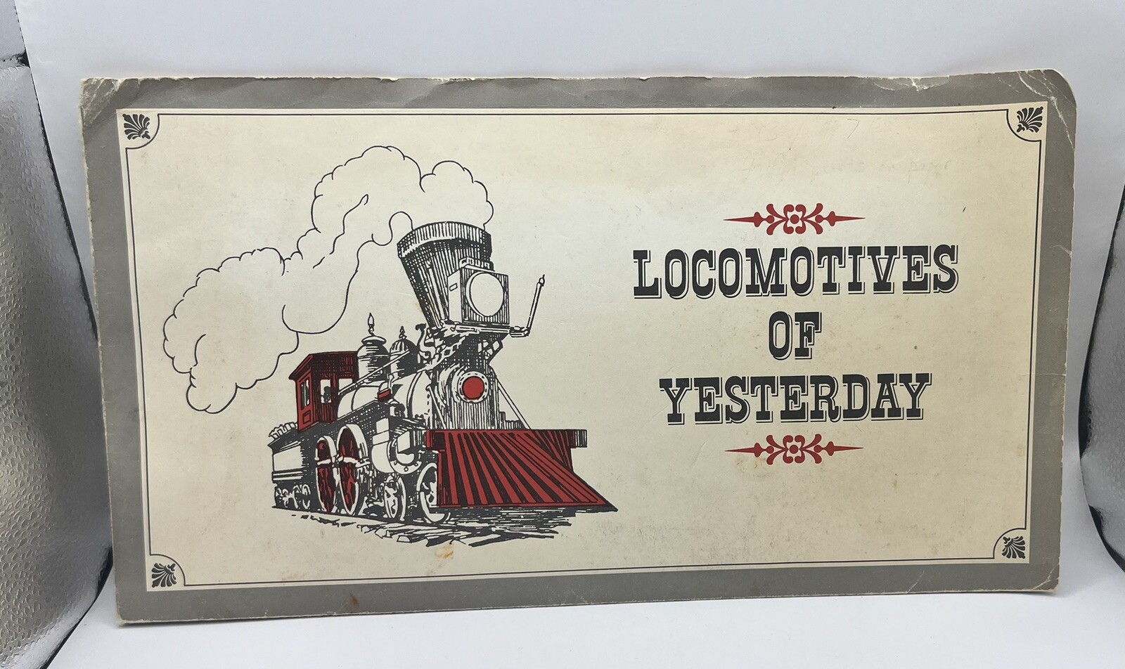 Travel Memorabilia | Set Of 4 Foil Prints | Trains Of Past Original RARE