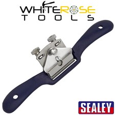 Sealey Spoke Shave Flat Sole Woodworking Carpentry Plane 240mm
