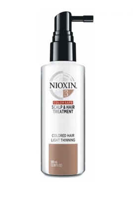 Nioxin Diameter System 3 Scalp Treatment Color Safe Light Thinning 3.38 oz 