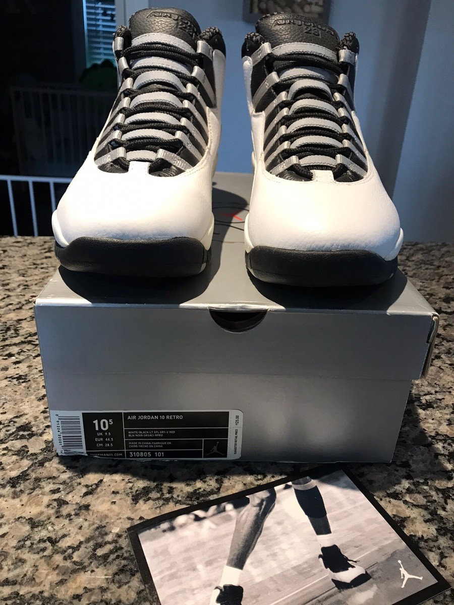 Jordan X 10.5 Zebra NIB 2005 | eBay