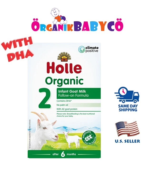HOLLE 2 CABRA Fórmula Orgánica Bebé a partir de 6 MESES 400g - ¡Envío Gratis! Foto 3 de 4