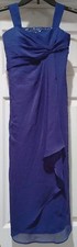 David's Bridal Girls' Purple Dress Formal Wedding Flower Girl Sz 8 Lined F15678