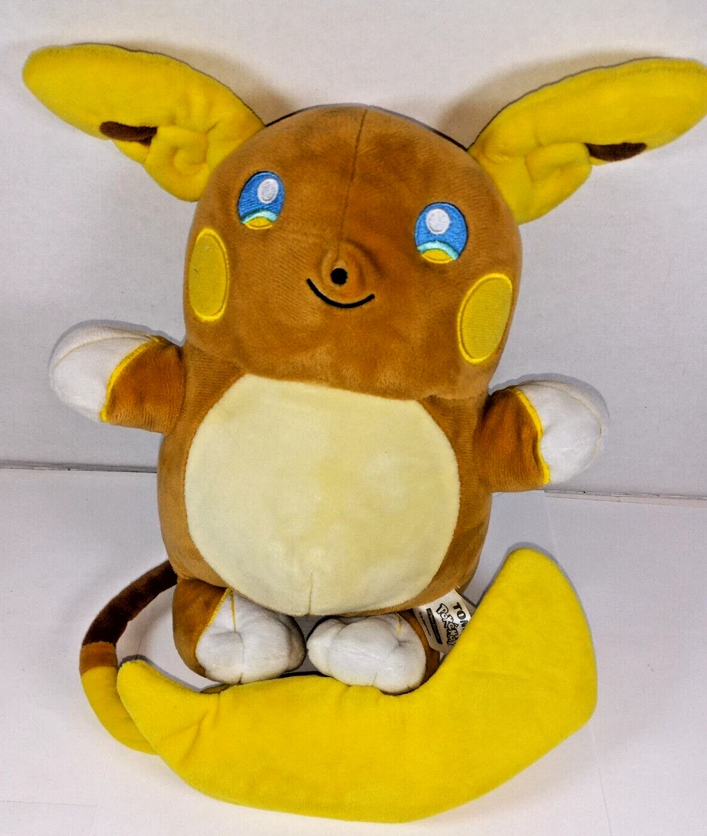 Alolan Raichu Plush Tomy 2017 Pokemon 12