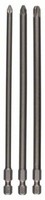 5X Bosch Schrauberbit-Set Extra-Hart, 3-Teilig, PZ1, PZ2, PZ3, 152 Mm