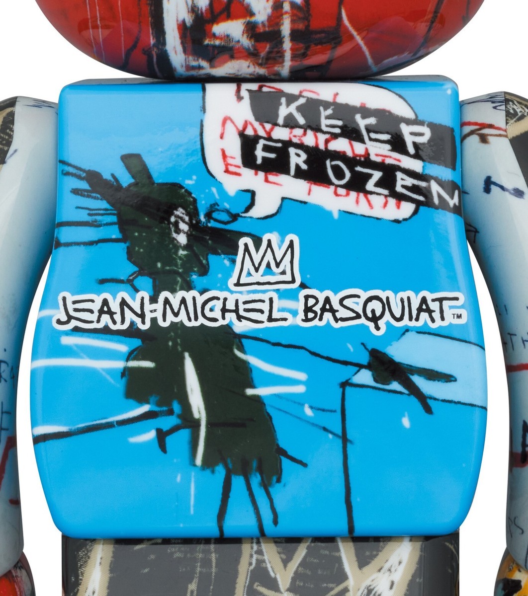 MEDICOM TOY BE@RBRICK JEAN-MICHEL BASQUIAT 